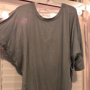 Grey Oversized Top